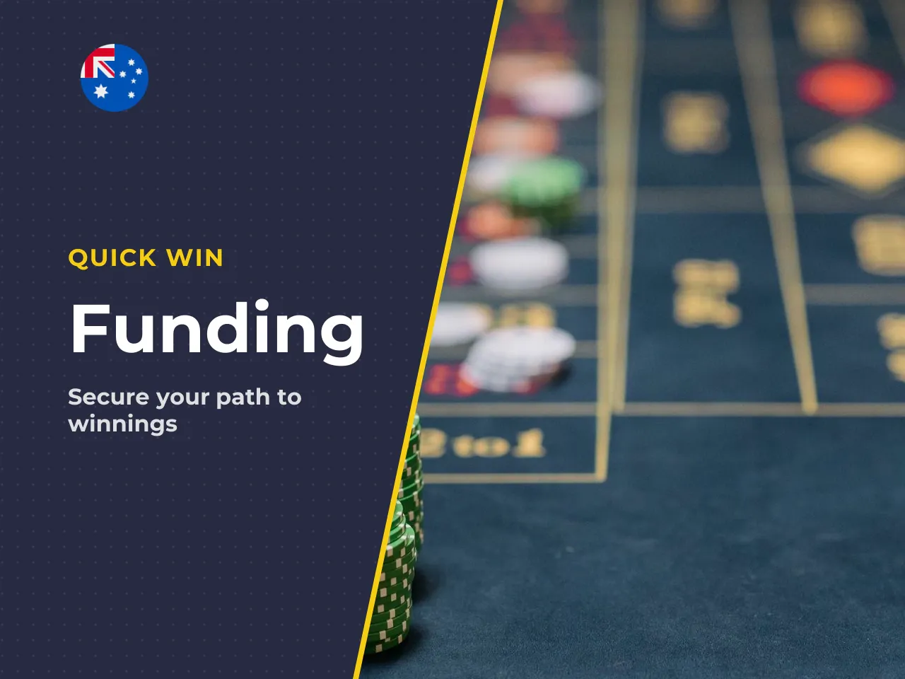 Deposits, Stakes and Available Game Options