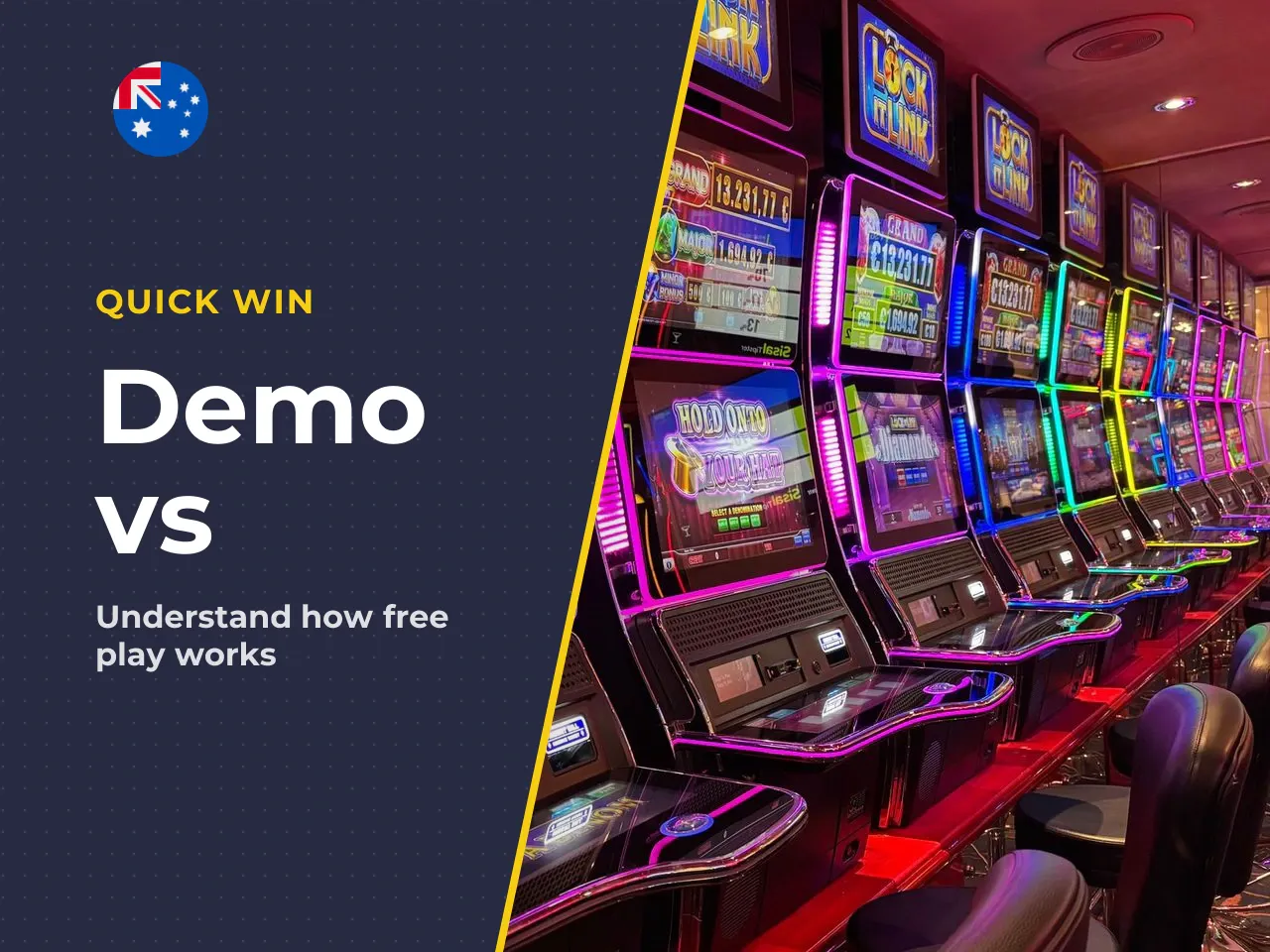 9. Differences between demo free play