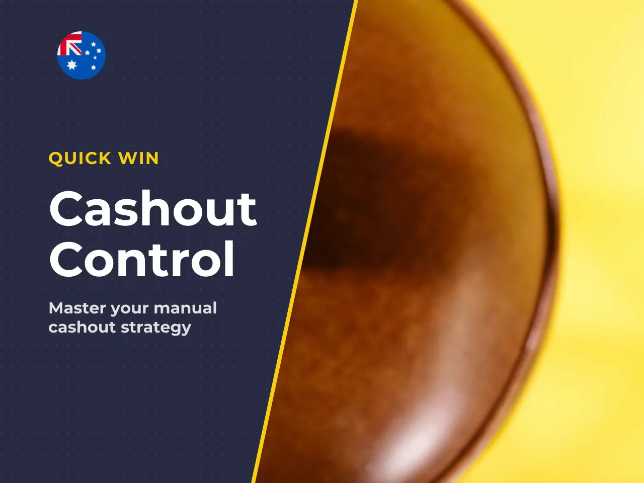 Manual cashout and setting auto cashout