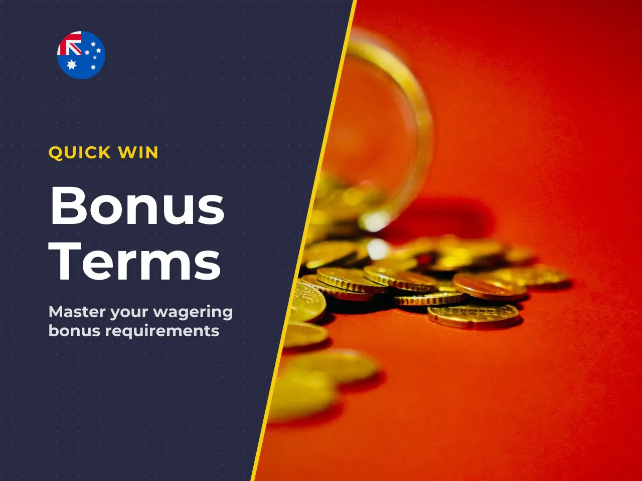 Bonus terms, wagering and the Tiger