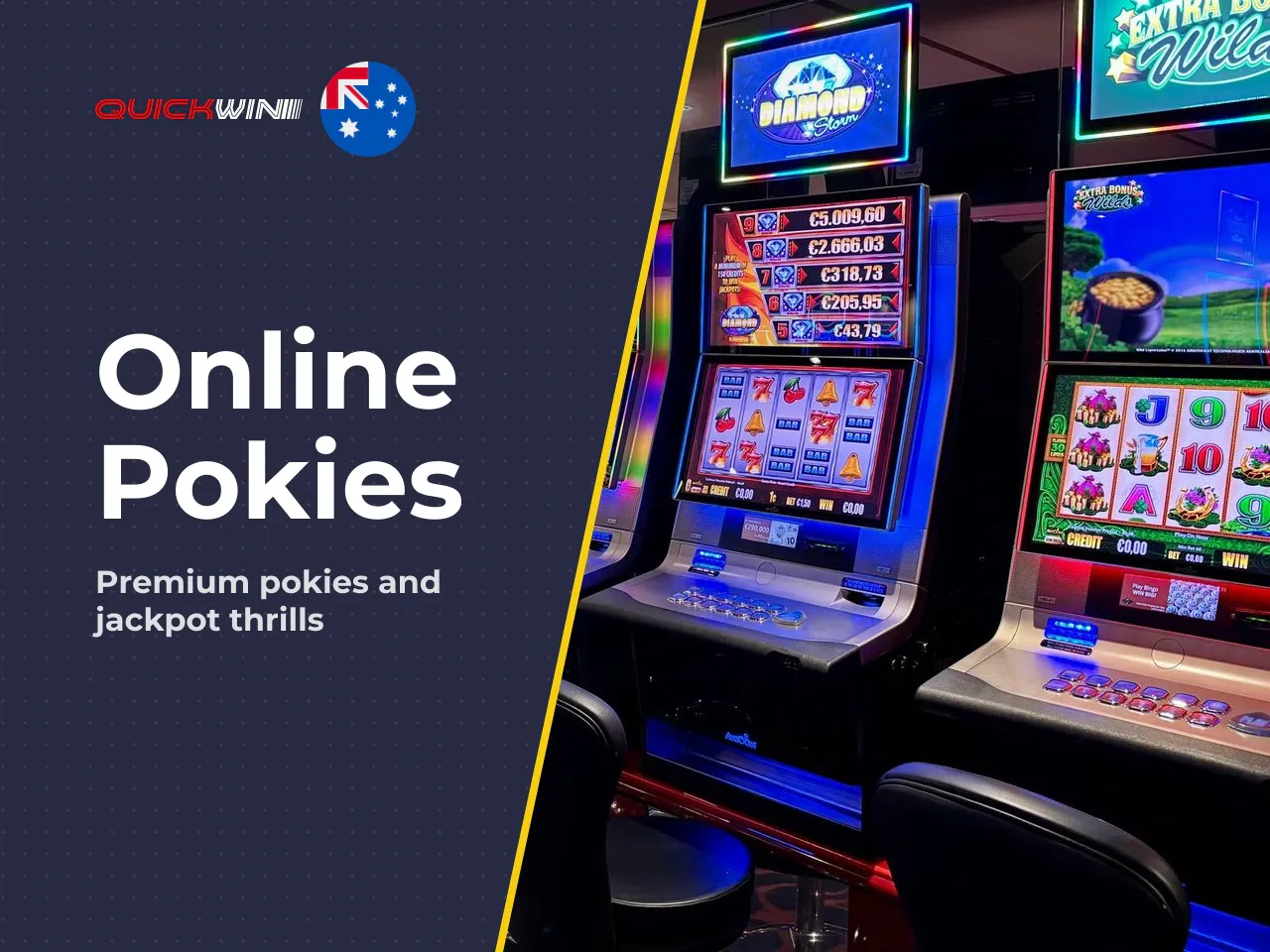 Pokies and classic casino games. Video