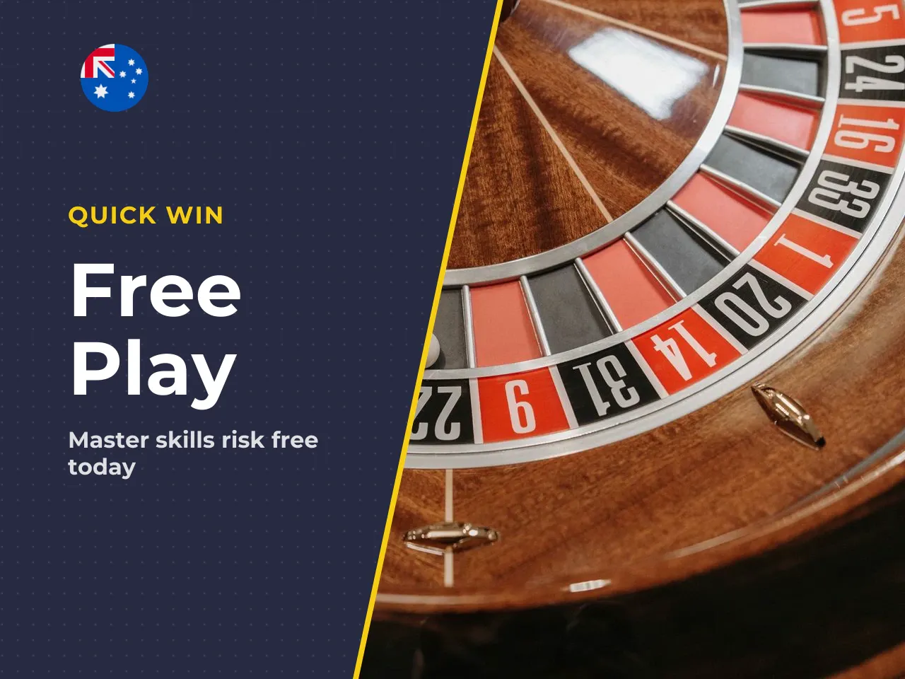 Free Play Versus Real-Money Roulette. Demo