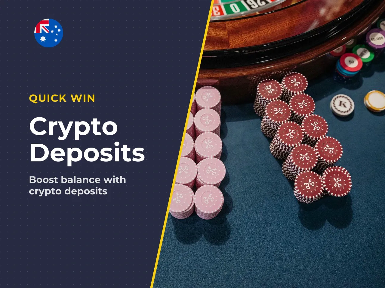 7.4 Bonuses On Cryptocurrency Deposits. QuickWin