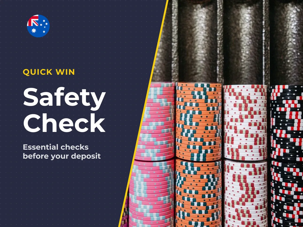 Seven-point pre-deposit checklist. 1. Licence and