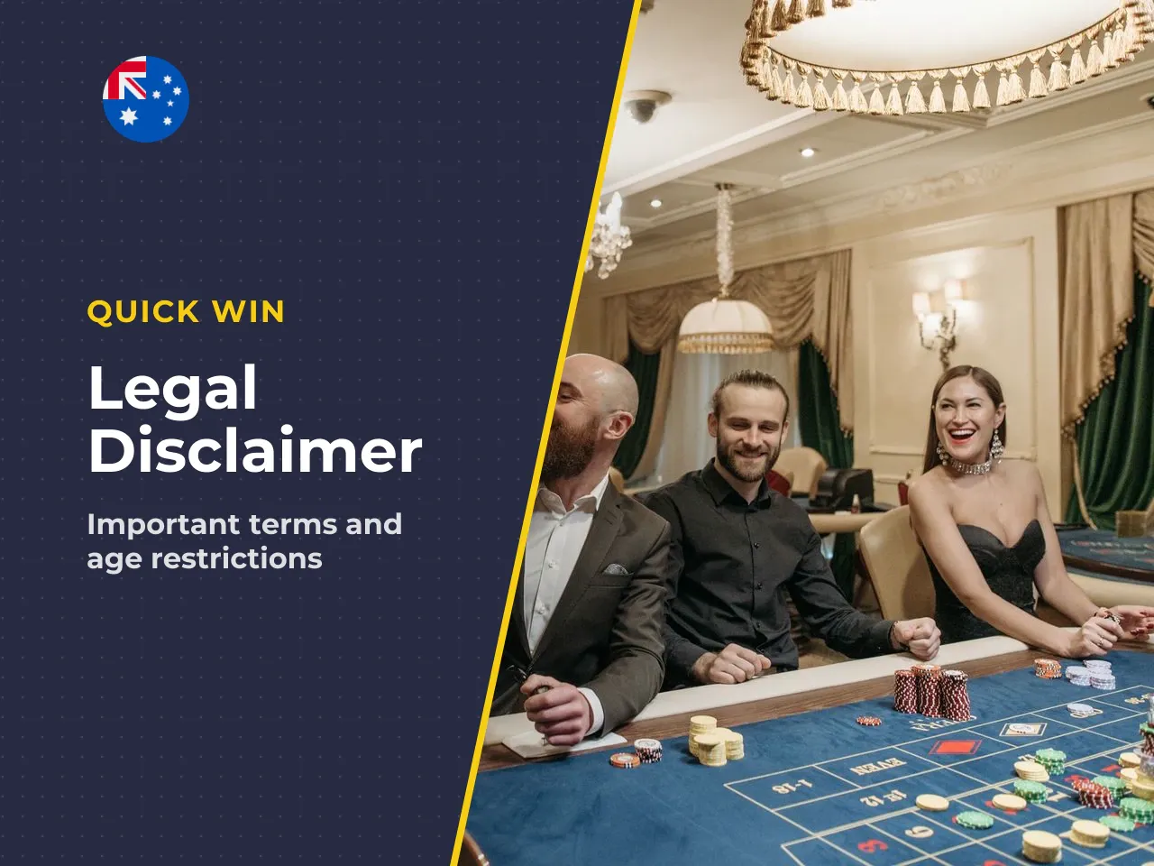 Legal and Ethical Disclaimers and Age