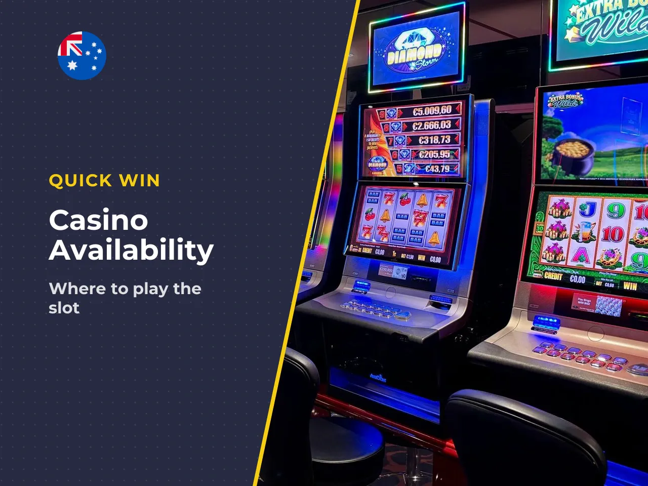 Availability across online casinos. As a